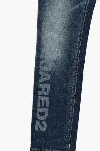 Jeans 5 Tasche Clement Fit in Denim Delavè 12cm