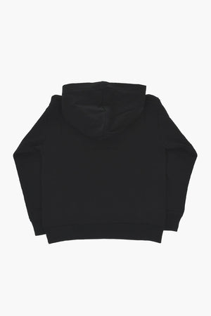 Brushed Cotton Hoodie With Front Logo