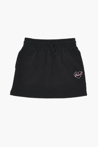 Gonna in Jersey di Cotone con Elastico in Vita