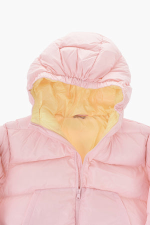 Gesteppte Wattierte Uni-Jacke