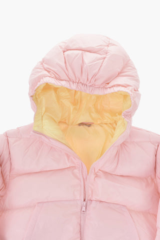 Gesteppte Wattierte Uni-Jacke