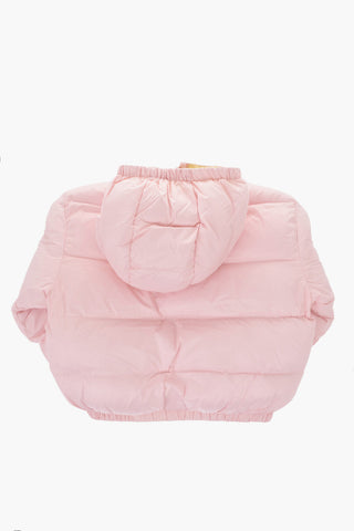 Gesteppte Wattierte Uni-Jacke