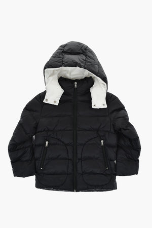 Padded Jacket With Removable Hood