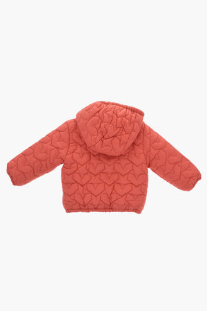 Quilted Jacket STARS With Sherpa Detail