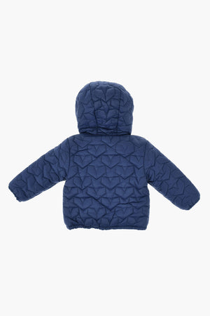 Quilted Jacket STARS With Sherpa Detail