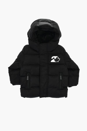 Gepolsterte Jacke mit Kapuze