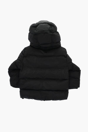 Gepolsterte Jacke mit Kapuze