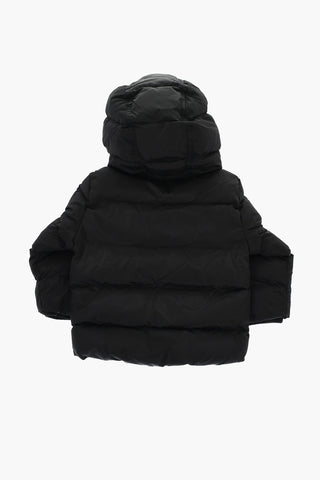 Gepolsterte Jacke mit Kapuze
