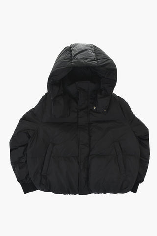 MM6 Giubbotto Puffer con Cappuccio Removibile