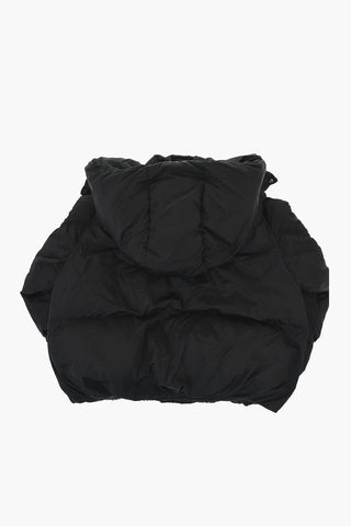 MM6 Giubbotto Puffer con Cappuccio Removibile