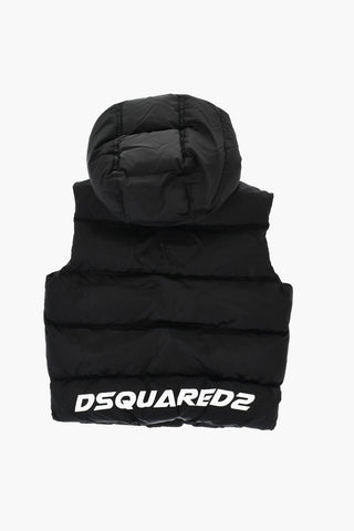 Gilet Imbottito con Cappuccio