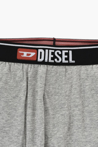 Pyjama-Set aus Stretch-Baumwolle mit Logo-Bund