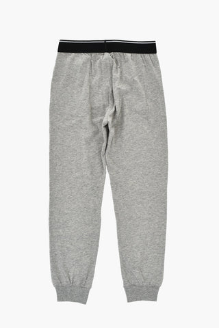 Pyjama-Set aus Stretch-Baumwolle mit Logo-Bund