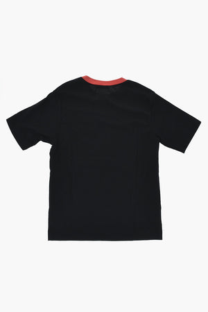 Crewneck T-Shirt with Printed Logo