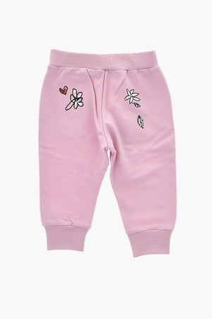 Cotton Fleece Joggers GARDEN