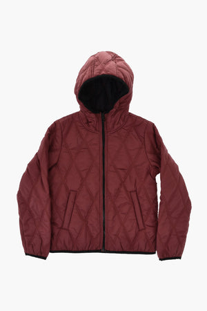 Steppjacke aus Nylon mit Kapuze