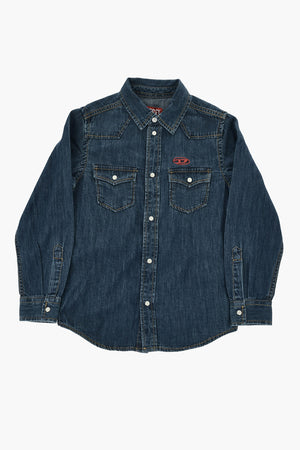 Denim Shirt CEKO with Double Pocket