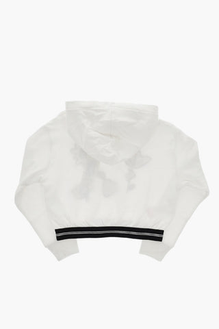 Kapuzensweatshirt GARDEN Mit Pailletten-Stickerei