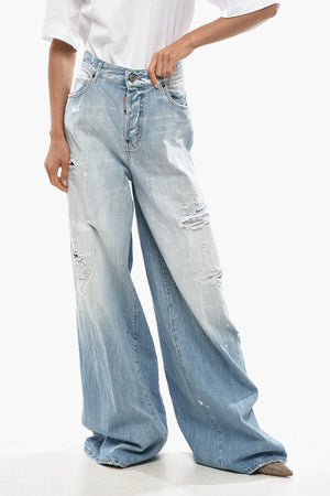 Wide-Leg Jeans TRAVELLER 34cm