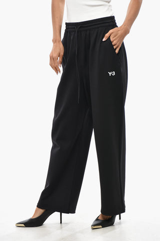 Cropped-Fit Joggers With Ankle Drawstring