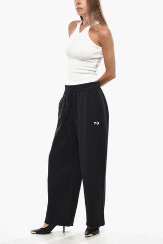 Cropped-Fit Joggers With Ankle Drawstring