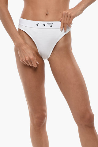 Set of 2 Ribbed Thongs HELVETICA
