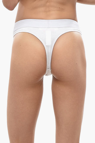 Set of 2 Ribbed Thongs HELVETICA