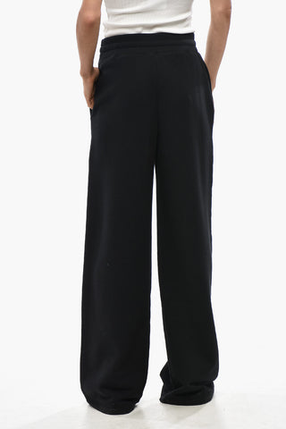 Brushed Cotton Palazzo Joggers