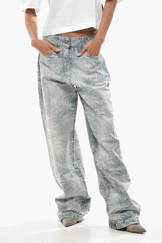Jeans Loose Fit in Jaquard 24cm