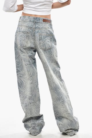 Jeans Loose Fit in Jaquard 24cm