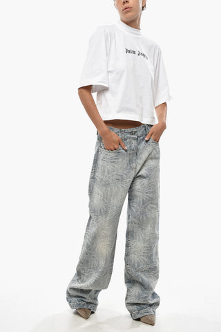 Jeans Loose Fit in Jaquard 24cm