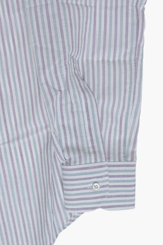 Striped Cotton-Linen Shirt With French Collar