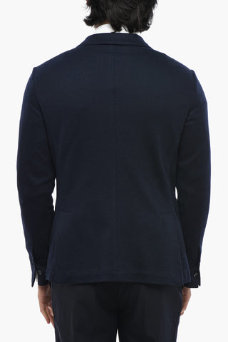 CC COLLECTION Unlined Cotton Blazer with Patch Pockets