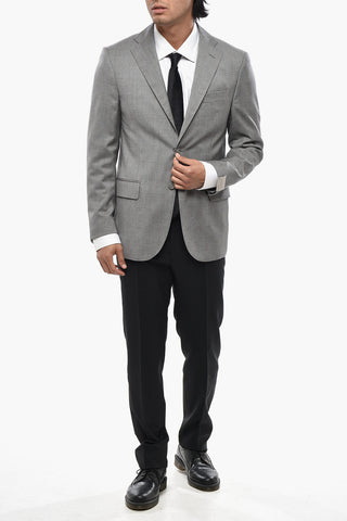 Half-Lined Blazer LEADER with District Check Pattern