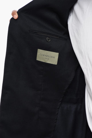 CIRCLE Wool Cloth Suit With Flap Pockets