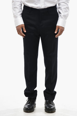CIRCLE Wool Cloth Suit With Flap Pockets