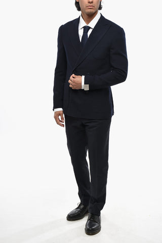 Double-Breasted Blazer GATE With Patch Pockets