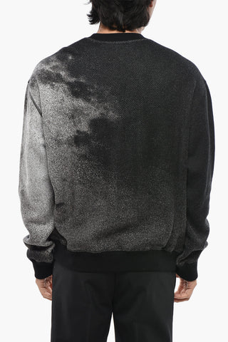 Maglia Girocollo CULTURE in Cotone Effetto Sfumato