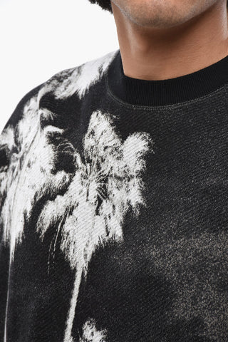 Maglia Girocollo CULTURE in Cotone Effetto Sfumato