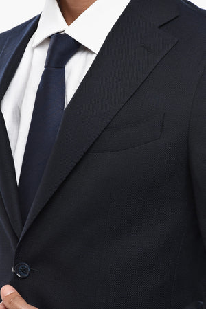 Blazer Monopetto in Lana Vergine con Rever Classico