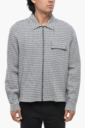 Overshirt a Quadretti con Taschino