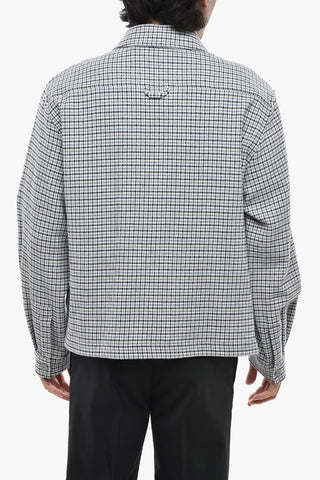 Overshirt a Quadretti con Taschino