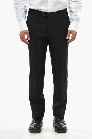 CODE 4-Pocket Mohair Blend Trousers