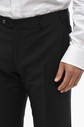 CODE 4-Pocket Mohair Blend Trousers