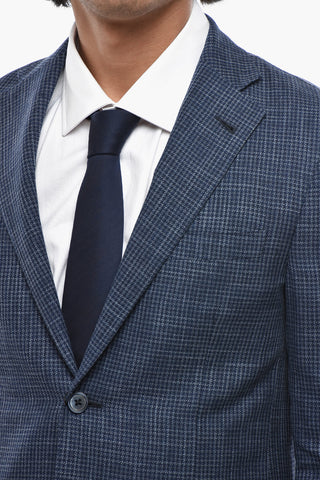 Teilgefütterter Blazer GATE mit Hahnentritt-Muster