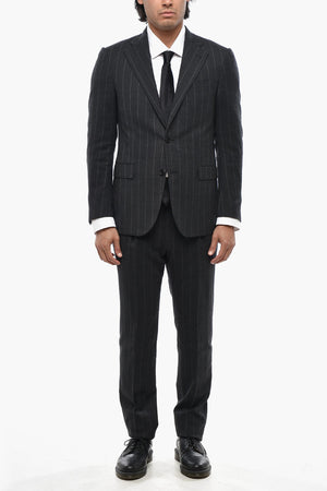 Wool Cloth Suit ACADEMY with Pinstripe Pattern