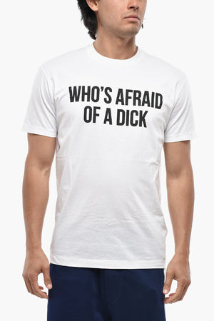 Kurzarm-T-Shirt AFRAID mit Print