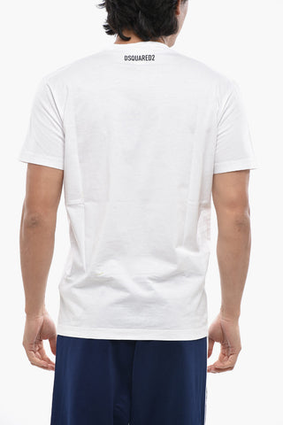 Kurzarm-T-Shirt AFRAID mit Print