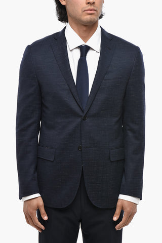 Blazer in Misto Lana GATE con Rever Classico