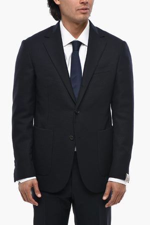 CIRCLE Ungefütterter Blazer mit aufgesetzten Taschen
